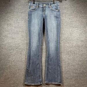 C7P Chip and Pepper Jeans Women's 5 Blue Laguna Beach Boot Cut Flare Leg